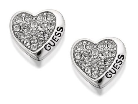 pendientes corazon guess