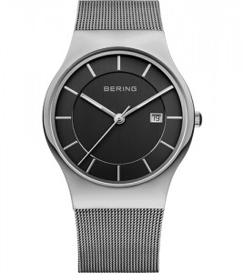 reloj bering caballero esfera negra