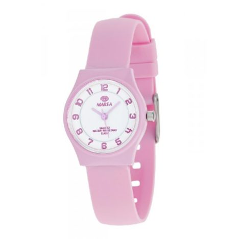 reloj marea numeros color rosa